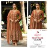 D 3550 A To D By Deepsy Viscose Tissue Silk Pakistani Readymade Suits 